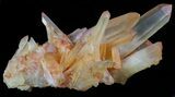 Tangerine Quartz Crystal Cluster - Madagascar #58809-2